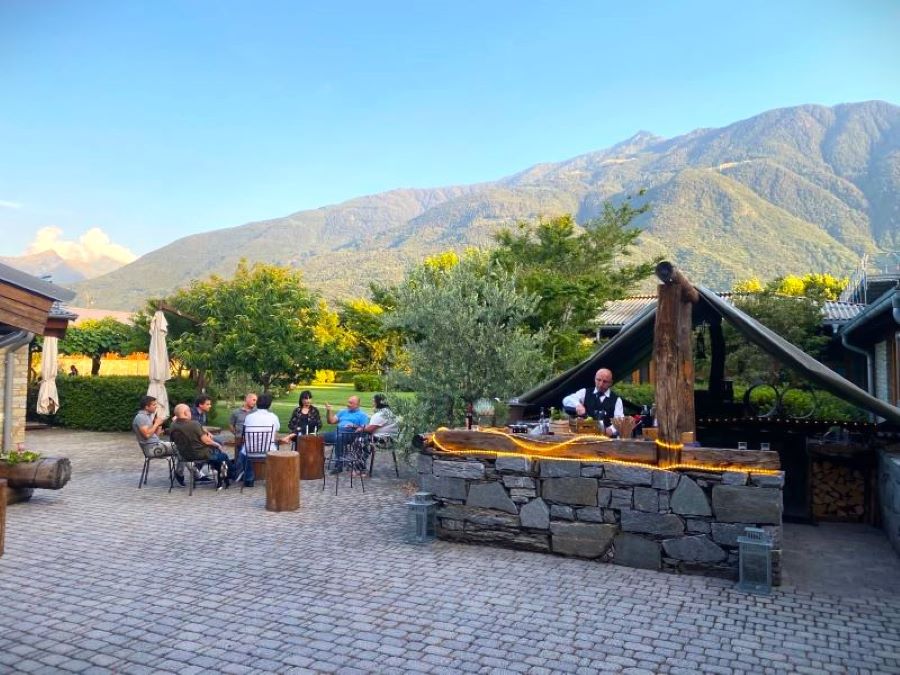 Team building in Valtellina per Imcd Team building in Valtellina per Imcd