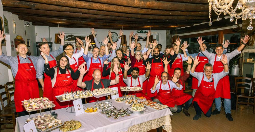 Team cooking per ABB: una ricetta per il successo