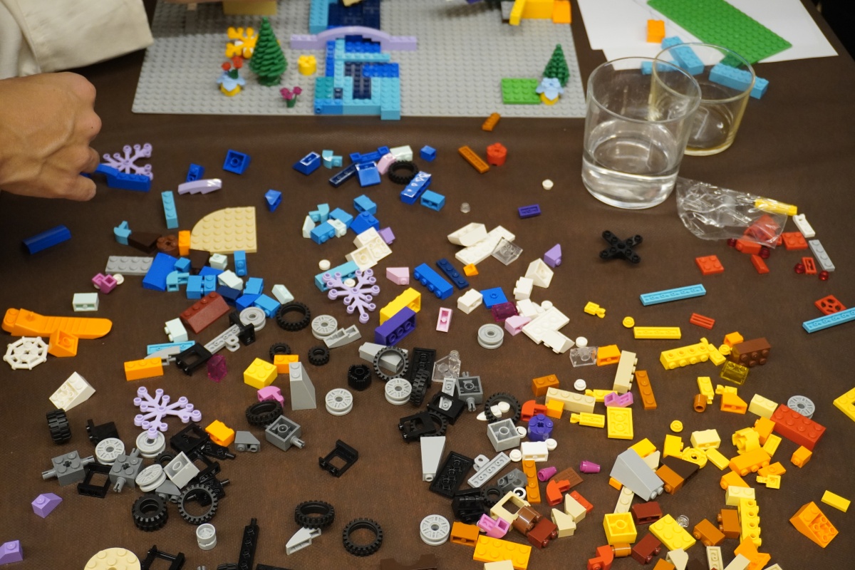 Lego building