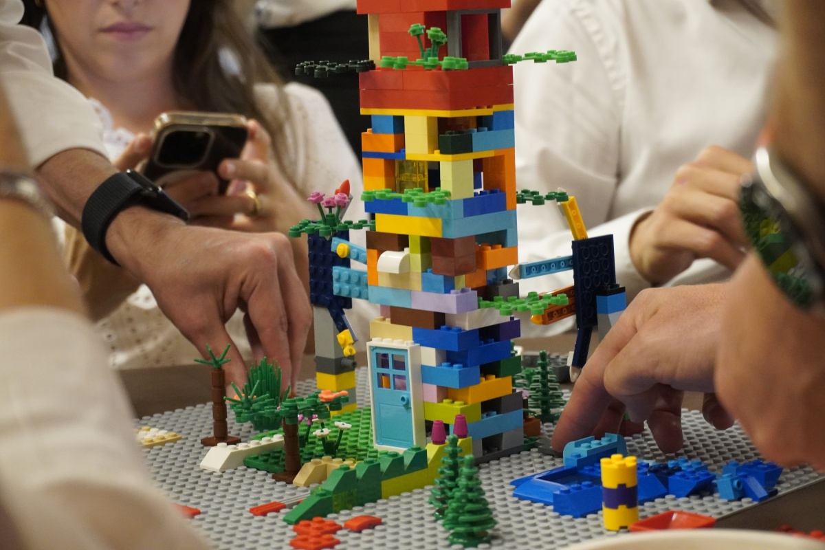 Lego building