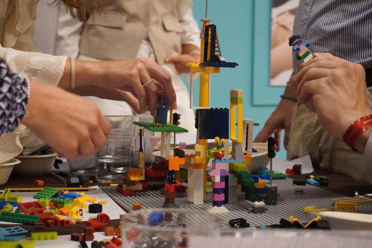 Lego building